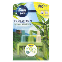 Ambi Pur | Pack 3Volution Tatami Japonés de Ambipur,  Recambio De Ambientador Eléctrico 21ml, 3 Aromas Que Se Alternan Para Eliminar Olores - details 1
