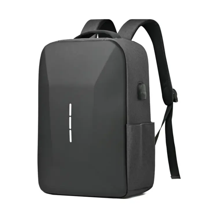 Mochila de viaje para hombre, Bolsa Escolar con puerto de carga USB, gran capacidad, 16 pulgadas, resistente al agua, a la moda - 1