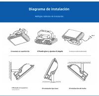 Lámpara De Pared Exterior LED 50W-200W Farol De Alta Potencia COB Impermeable 220V Iluminación Para Jardín Y Gimnasio Proyección De Luz - details 12