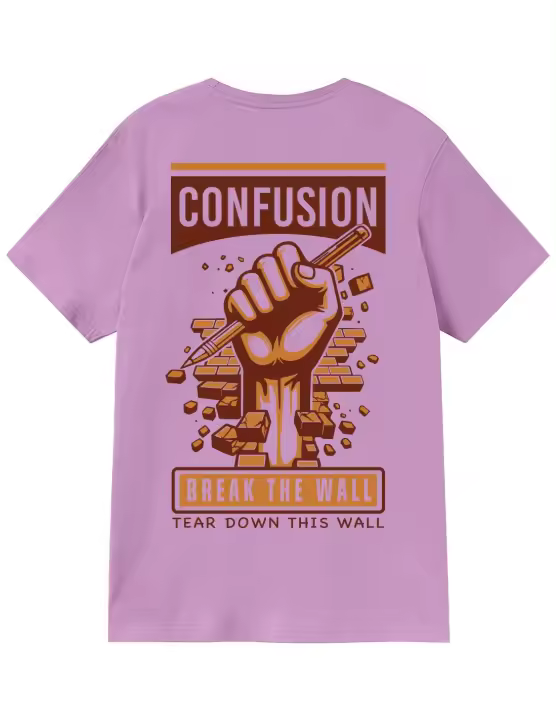 BREAK THE WALL VIOLET TSHIRT LIMITED EDITION - 1