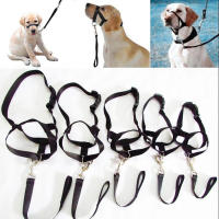 Mordaza Para Perro Ajustable Anti-mordedura Mascarilla De Pelo Del Nariz Set De Traction Entrenamiento Con Cinturón Para Perros - details 6