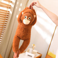 Juguete De Peluche Gorila Realista Para Niños Regalos De Cumpleaños Animal De Zoo Wild Onez Juguete Suave De Algodón PP - details 9