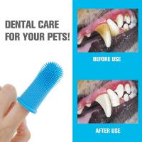 Cepillo De Dientes Para Perros Y Gatos De Silicona No Tóxica Super Suave Para Limpieza De Dientes Y Eliminación Del Aliento Malo Cuidado De La Salud Oral Para Mascotas - details 3