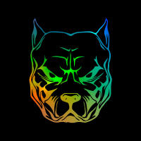 Pegatina De Motocicleta Con Patrón De Perro Pitbull Reflectante Para Coche Moto Auto Decal JDM Vinilo Estilo 19*15cm - details 10