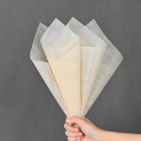 Papel Decorativo Translúcido De Algodón Lechoso Para Empaquetado De Flores Florista Envoltura De Bouquet De Boda Colorido Suave Papel De Decoración - details 7