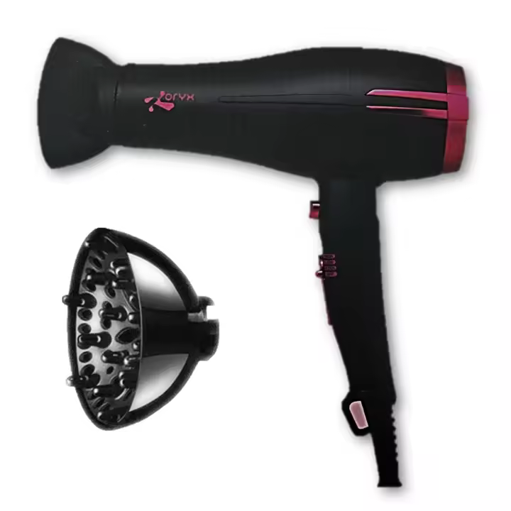 Secador de Pelo 2000W – Con Difusor y Condensador de Aire, 3 Niveles de Temperatura, 2 Velocidades, Función de Aire Frío – Secado Rápido y Peinado Profesional para Rizos Definidos o Alisado Perfecto 🔥✨ - 1