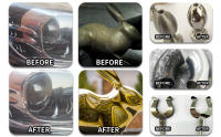 Ruedas De Linterna De Lana Para Pulido Accesorios De Mezclador Para Metal Vidrio Cerámica Discos De Molienda Para Broca De Ángulo 3/4/4.5/5Pcs - details 9