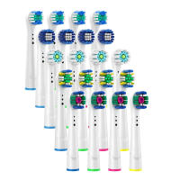 Cabezales De Repuesto Para Broca Eléctrica Sonic Universal 4 PCS DuPont Cerda Suave Cuidado Oral Dental Para Adultos - details 0