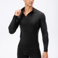 Camiseta De Compresión Para Hombre Con Manga Larga Para Correr Ropa De Gimnasio De Otoño T-Shirt Fina De Fitness Secado Rápido Camiseta De Musculación - details 3