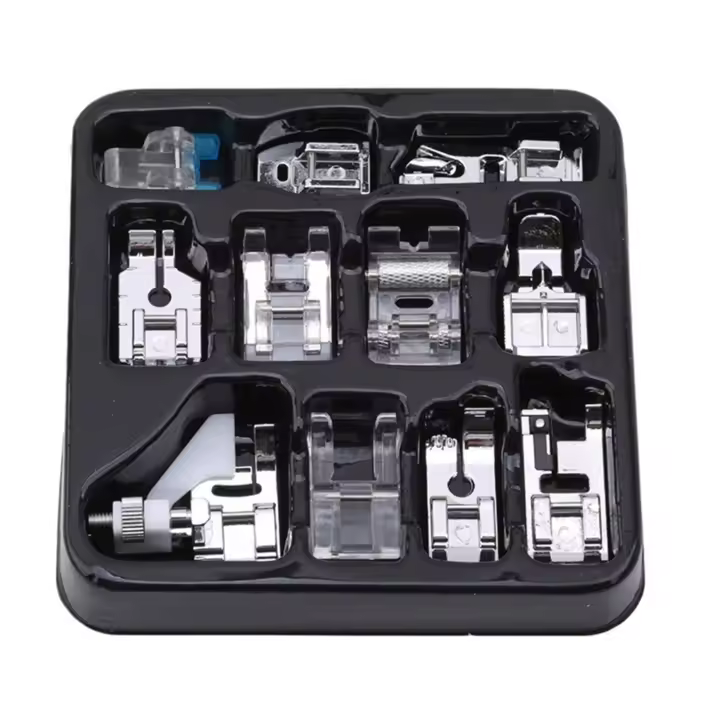 Piezas De Costura Para Máquina De Coser Domesticas Compatible Con Brother Singer Herramientas De Costura Set De Snap on Para Bordado - 1