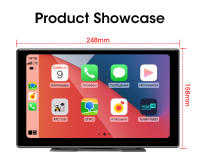 Reproductor Multimedia Portátil De 10 Pulgadas Para Coche Con Pantalla Táctil Universal Carplay Android Auto Display Para Apple CarPlay - details 16