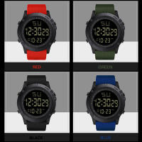 Reloj Deportivo Para Hombre Multifuncional Militar Impermeable Luminoso LED Digital Reloj Para Niños Grande Calendario Estudiante - details 6