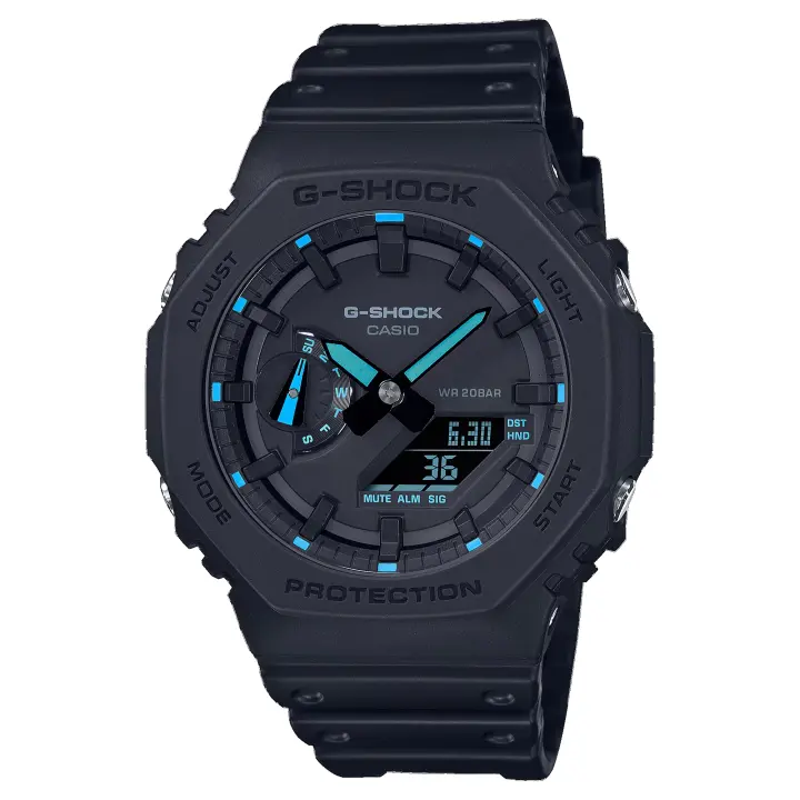 Reloj G-Shock Casio GA-2100-1A2ER Hombre Sumergible (200M) - 1