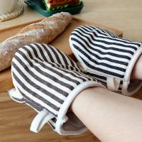 1 UNID Algodon Anti-escaldado Horno Guantes Mitones Potholder Cocina Duckbill Forma de Algodón Plato Tazón Horno Titular Clip de mano - details 3