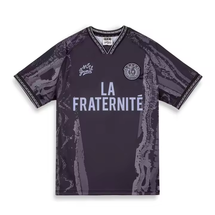 Grimey Camiseta Futbol La Fraternite Rivaux Black - 1