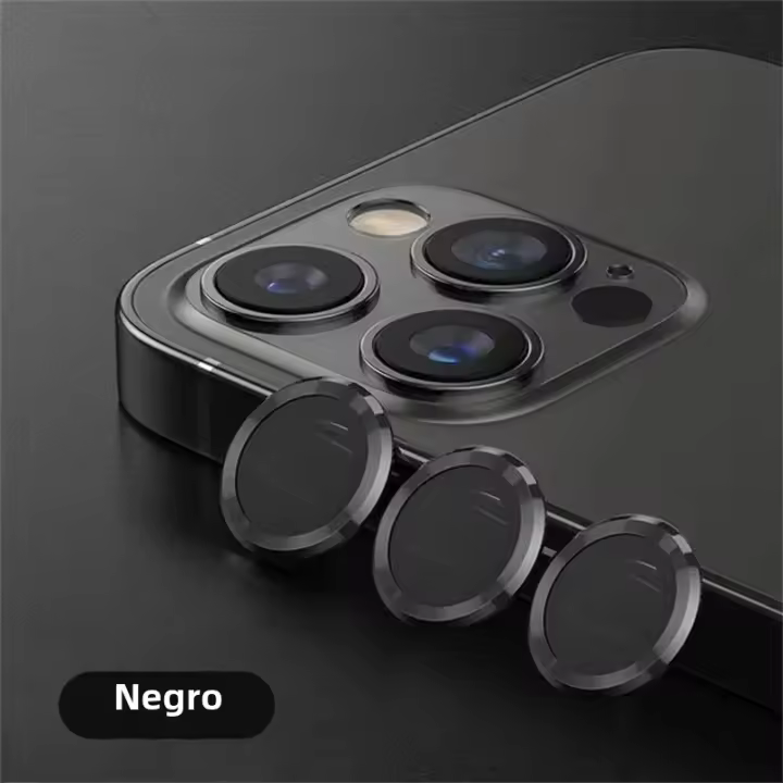 Protector De Lente De Cámara Metálico Para iPhone 11 12 13 14 15 pro Max 15 14 plus 13 12 Mini Protección Para Glass De Cámara En iPhone 14 pro Max - 1