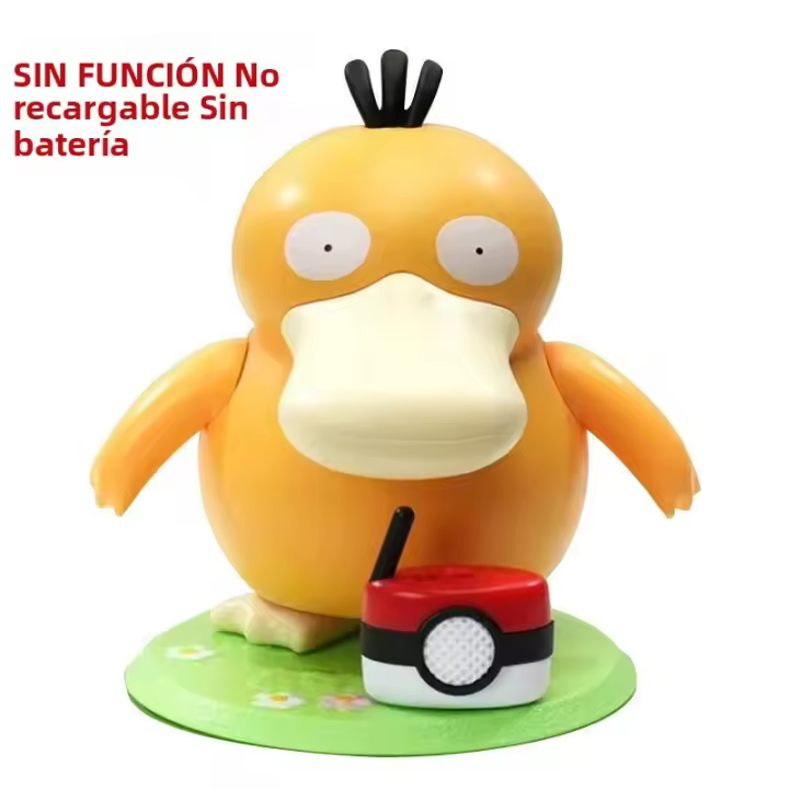Figura De Acción Pokemon Psyduck Anime Muñeco De PVC Con Música Y Baile Juguete De Luggage Portátil Regalos De Navidad Para Adolescentes Y Adultos - 1