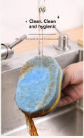 Cepillo Mágico De Limpieza Para Cocina Y Baño Con Mango Especial Para Lavabo Y Azulejos Cepillo De Sosa De Plástico Para Desinfección Del Hogar - details 8