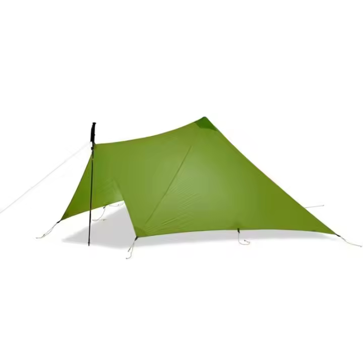 FLAME'S CREED Tent Ultra-ligera Para Camino Spire 2 Hombres SHELTER Camping 20D Siliconado Para Senderismo Carpa De Tres Estaciones - 1