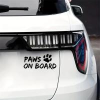 Paw on Board Vinilo Adhesivo Para Coche DISEÑO DE PERRO Decoración Vehicular PVC Autocolante De Mascota Tamaño Único - details 7
