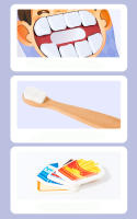 Juguetes Educativos Montessori Interacción Padre-Hijo Simulación De Cepillado De Dientes Para Niños Juego De Tablero De Motrices Finas Edad Infantil - details 10