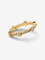 Pandora - Anillo de eternidad brilliant De Mickey Mouse y Minnie Mouse de Disney - Baño de Oro de 14 K - details 0