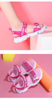 Sandalias De Playa Antideslizantes Para Niñas Verano Talla 29-38 Con Diseño De Flores Zapatos Planos Casuales Transpirables Para Niños - details 10