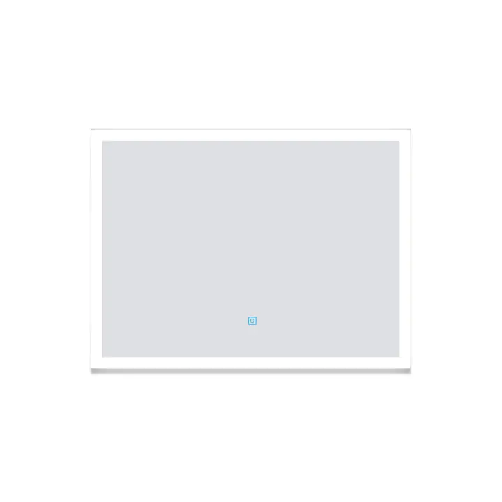 Aica Espejo de baño LED 90 x 70 cm, antivaho, luminosidad regulable - 1