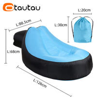 Sofá Inflable Portátil OTAUTAU Para Camping Al Aire Libre Jardín Playa Piscina Asiento Recostado Comodo Con Estilo De Bolso SF112 - details 1
