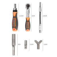 Juego De Destornilladores De Rodillo Para El Hogar Kit Magnético De Herramientas Combinadas Con Bits Y Torx Para Uso Doméstico - details 4