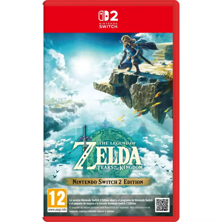 ZELDA TEARS OF THE KINGDOM NINTENDO SWITCH 2 EDITION JUEGO FÍSICO PARA NINTENDO SWITCH 2 VERSIÓN ESPAÑOLA GARANTÍA EU WARRANTY - 1