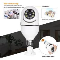 Cámara De Vigilancia WiFi E27 8MP Lámpara De Surveillance Con Zoom Digital 4X Visión Nocturna En Color Detección De Humanos AI Para El Hogar Inteligente - details 8