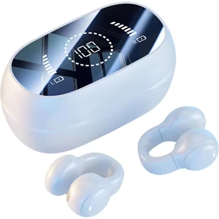 Auriculares Bluetooth Inalámstricos M74 con Oreja Abierta Para Clip - 1