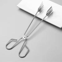 Tijeras De Barbacoa Multifuncionales De Acero Inoxidable Para Alimentos Vegetales Y Carne Pinchos Para Carbón Adecuadas Para Uso Al Aire Libre Y En El Interior - details 0