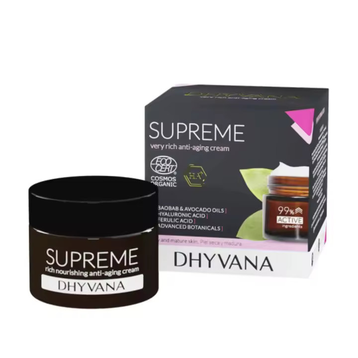 Crema Antiaging 100% Natural | Piel Seca & Piel Madura | DHYVANA - 1