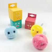 Juguetes Para Gatos Bolas Sonoras De Relleno EVA Peluche Suave Con Sonidos De Sapos Pájaros Y Grillas Accesorios Para Mascotas - details 3