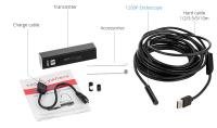 Cámara De Endoscopia WiFi KERUI 1200P Mini Snake USB Impermeable Para Inspección De Coches Y Smartphone iOS Android - details 25