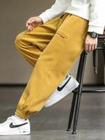 Nuevos Pantalones De Corduroy Para Hombre Otoño Invierno Estilo Callejero Holgado Casuales Pantalones De Jogger Talla plus Hasta 8XL - details 3