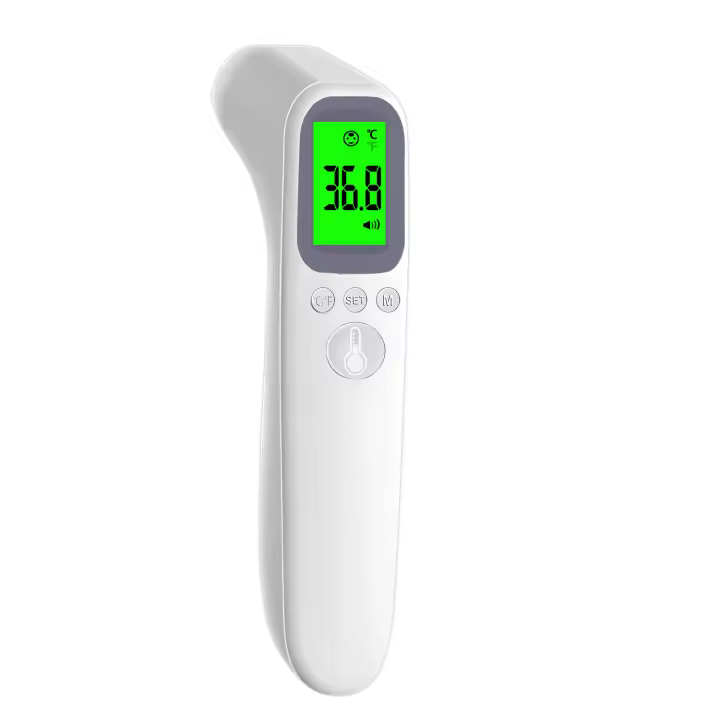 Termómetro De Cabeza Infrarrojo Sin Contacto Medidor Digital De Fiebre Termómetro De Oreja Para El Cuerpo Humano - 1