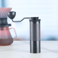 Molino Manual De Café HAVMORE G2 Acero Inoxidable Ajustable Diamante Burr Café En Grano Triturado CNC Profesional - details 4