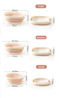 Paila De Baño Plegable De Silicona 1 PCS Portátil Y Ecológica Para Viajes Y Uso Doméstico En El Baño Opcional Colgante - details 12