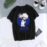Camiseta Anime Hunter X Hunter Manga Japonés Hisoka Killua Zoldyck Kawaii Divertida Manga Corta Estilo Casual Para Mujeres - details 13