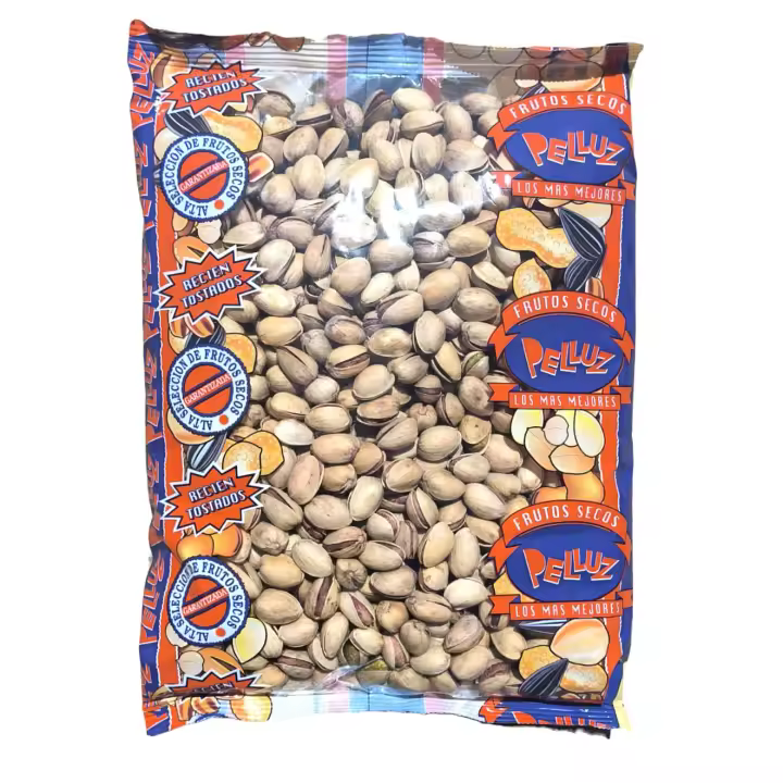 Pistachos Tostados Sin Sal 1 Kg - pelluz - crujientes y naturales - 1