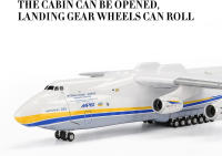 Modelo De Avión Antonov AN-225 Mriya 42CM Escala 1:200 Replicado En Resina Plástico Colección Artística Para Exposición - details 4
