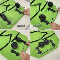 Carro De Compras Portátil Pequeño Para Uso Doméstico Con Ruedas Plegable Y Bolsa Trasera Iluminado Carrito De Compra Ligero - details 26