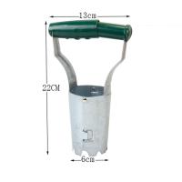 Jardinera de bulbos - Herramienta para plantar bulbos que no se dobla - Liberación automática del suelo para facilitar la excavación y el llenado de hoyos - Marcadores de profundidad para una plantación más uniforme de tulipanes, narcisos y dalias - details 0