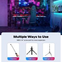 Ulanzi VL119 Varita de Luz LED RGB Profesional, 2500-9000K, 114 LED, Modos RGB/CCT/Escena, CRI≥95, 20 Efectos, Batería 2600mAh USB-C, 395LUX, Portátil y Ligera para Vlogs, Retratos, Bodas y Video - details 2