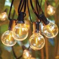 Cadenas De Luces LED G40 Para Exteriores 7.6M/20M Inalámbricas Resistentes Al Choque Para Decoración De Jardín Patio Porche - details 1