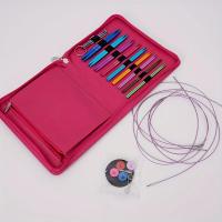 Juego De Agujas De Tejer Con Anillo Cuadrado Desmontable Alumina 9 Piezas Herramienta De Crochet Kit De Manualidades - details 11