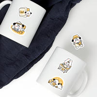40pcs Pegatinas De PVC Impermeables Para Estudiantes Con Diseño De Perro Cartoon Decoración Para Moto Maleta Y Cuaderno - details 9
